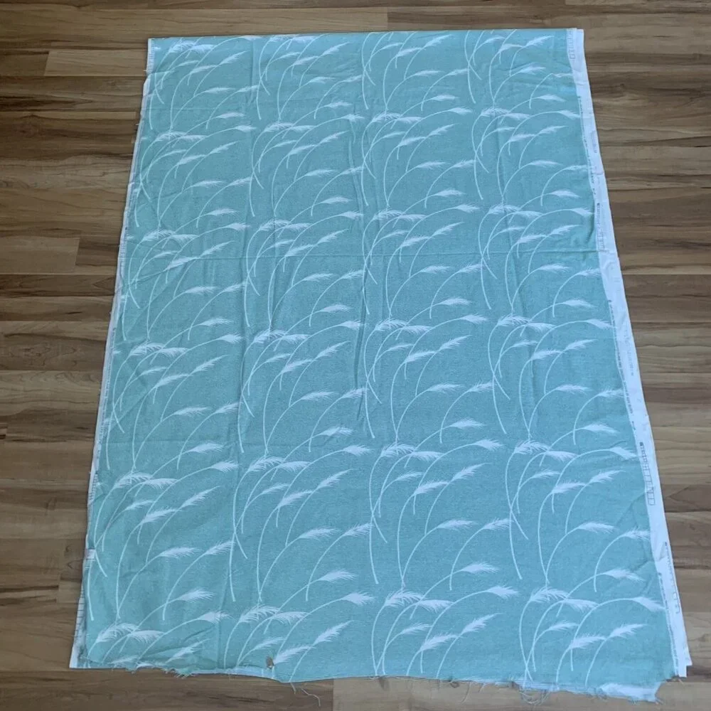 Judy Block Design Trevira Curtain Fabric 7 Yards 48” Width Sea Green